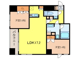 レジディア日本橋馬喰町Ⅲの物件間取画像